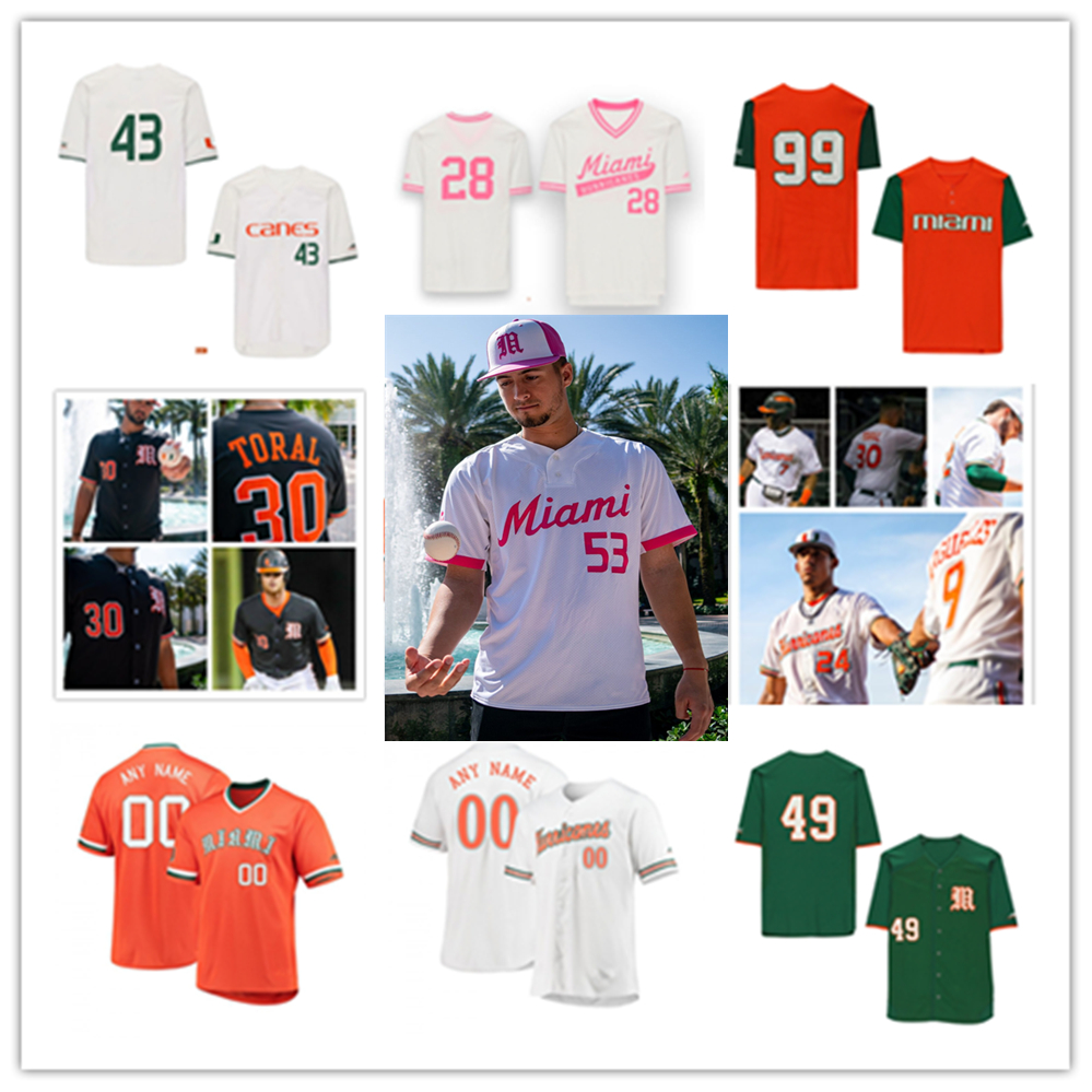 Miami Hurricanes Baseball Jersey Zack Collins Bryan Garcia Yasmani Grandal Cesar Carrillo Jim Morris Ron Fraser Neal Heaton Alex Fernandez Mike Fiore Chris McMahon, White
Miami Hurricanes Baseball Jersey Zack Collins Bryan Garcia Yasmani Grandal Cesar Carrillo Jim Morris Ron Fraser Neal Heaton Alex Fernandez Mike Fiore Chris McMahon, White