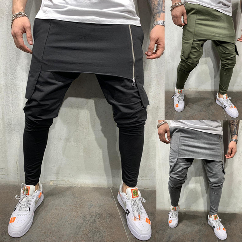 Men Hip Hop Pants Male Cotton Asymetric Layered Jogger Trousers Personality Casual Pencil Pantalones Gym Sports Trackpants, Black
Men Hip Hop Pants Male Cotton Asymetric Layered Jogger Trousers Personality Casual Pencil Pantalones Gym Sports Trackpants, Black
