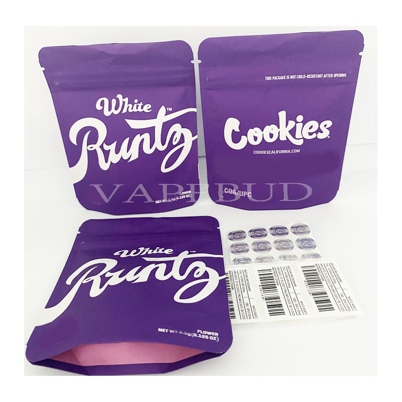 3.5g 7g JOKE'S UP white runtz mylar bags with stickers california SF zip lock custom vape packaging
3.5g 7g JOKE'S UP white runtz mylar bags with stickers california SF zip lock custom vape packaging