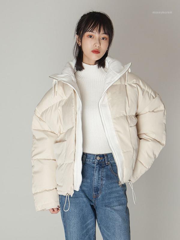 2019 Ladies winter jackets new thickened splice hooded woman jacket stand collar solid color loose short winter jacket1, Beige
2019 Ladies winter jackets new thickened splice hooded woman jacket stand collar solid color loose short winter jacket1, Beige