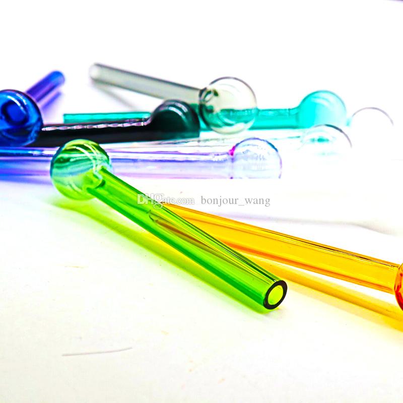 4inch Colorful Pyrex Glass Oil Burner Pipe tobcco herb glass oil nails Water Hand Pipes Smoking Accessories Glass Tube Smoking Pipes
4inch Colorful Pyrex Glass Oil Burner Pipe tobcco herb glass oil nails Water Hand Pipes Smoking Accessories Glass Tube Smoking Pipes