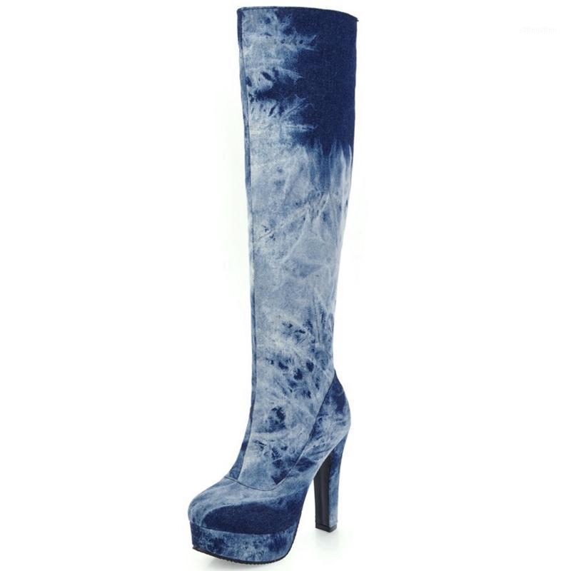 Boots SaraIris Brand Large Size 49 Platform Denim High Heels Elegant Office Lady Knee Boot Stylish Winter Shoes Women1, Dark blue
Boots SaraIris Brand Large Size 49 Platform Denim High Heels Elegant Office Lady Knee Boot Stylish Winter Shoes Women1, Dark blue