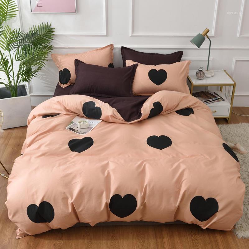 64 Duvet Cover set Double Queen Kawaii Pink Coffee Heart Bedspread Kid girl Single Bed sheet Pillowcase Bedding set Family1, Meihaoyueding-013
64 Duvet Cover set Double Queen Kawaii Pink Coffee Heart Bedspread Kid girl Single Bed sheet Pillowcase Bedding set Family1, Meihaoyueding-013