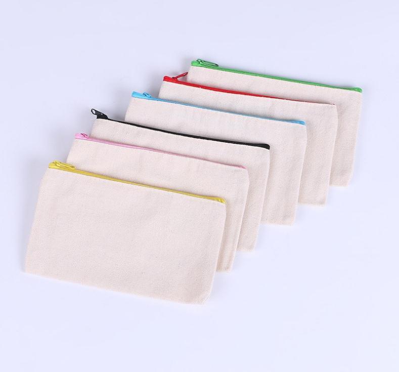 Sublimation Blank Cosmetic Bags Pencil Cases Canvas Women Makeup Bag Fashion Storage Pouchs Bags Free Shipping SN3524
Sublimation Blank Cosmetic Bags Pencil Cases Canvas Women Makeup Bag Fashion Storage Pouchs Bags Free Shipping SN3524