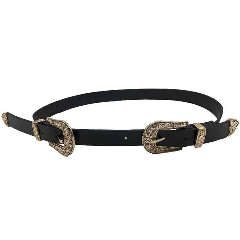 JAYCOSIN Belt Fashion Women Boho Lady Vintage belts female of metal Leather woman Double Buckle Waist Waistband casual party, Gold
JAYCOSIN Belt Fashion Women Boho Lady Vintage belts female of metal Leather woman Double Buckle Waist Waistband casual party, Gold