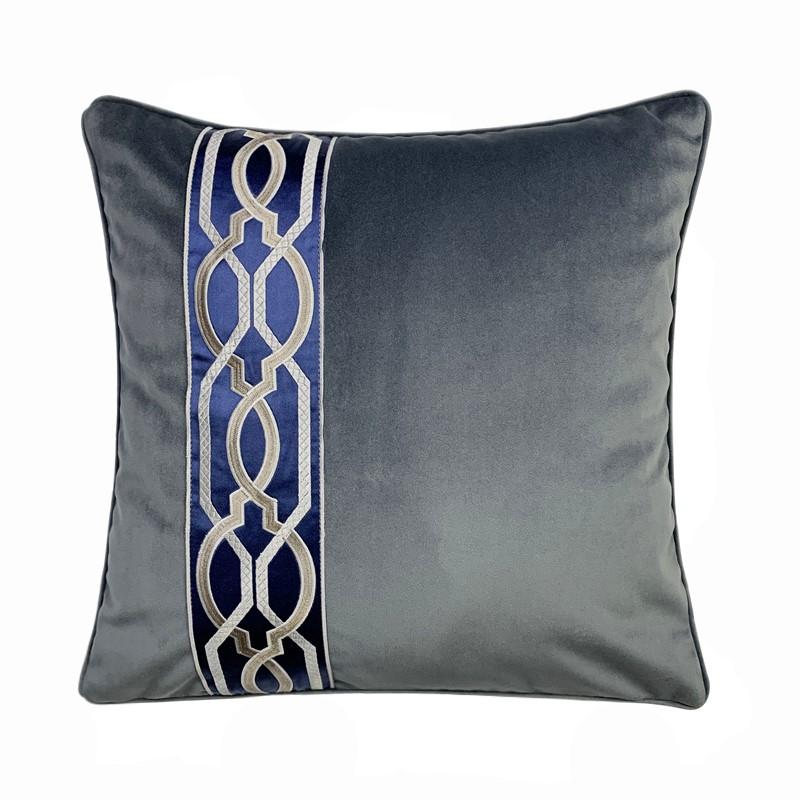 Dark Grey Blue Embroidery Fringe Velvet Sofa Chair Design Throw Cushion Cover Decorative Home Waist Pillow Case 45x45cm/30x50cm, Square pillow
Dark Grey Blue Embroidery Fringe Velvet Sofa Chair Design Throw Cushion Cover Decorative Home Waist Pillow Case 45x45cm/30x50cm, Square pillow