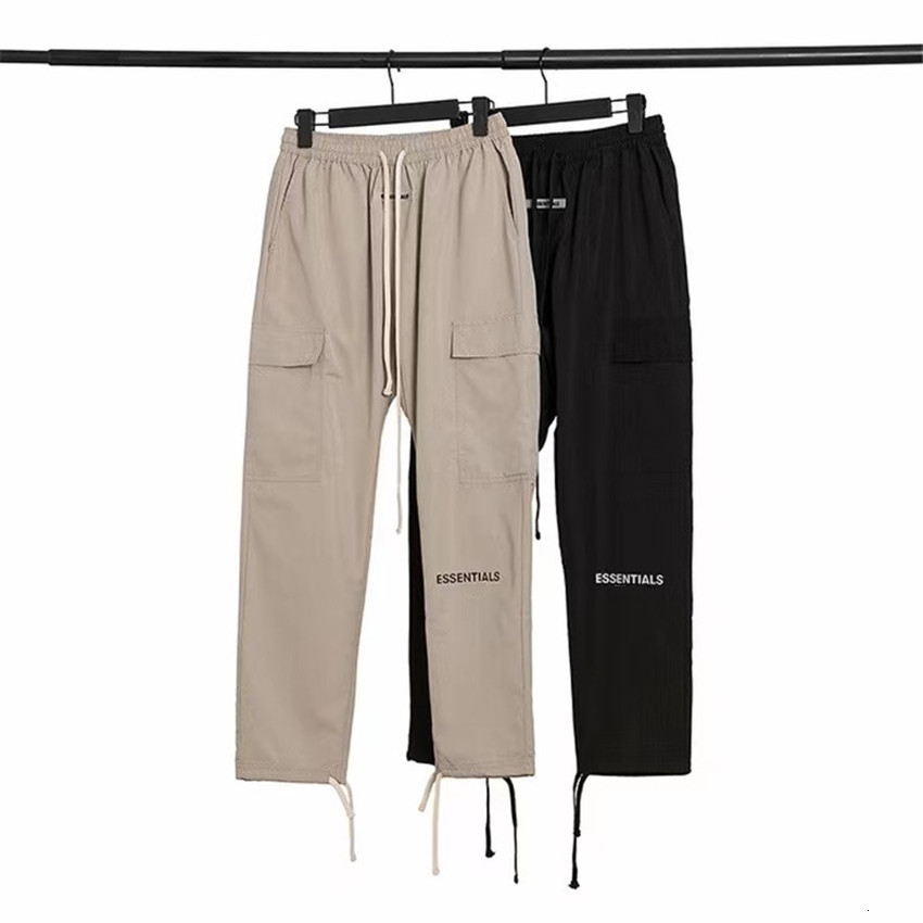 2021 new reflective fog essentials pocket cargo pants men women joggers drawstring sweatpants trousers mens fashion clothing trends krvy, Black
2021 new reflective fog essentials pocket cargo pants men women joggers drawstring sweatpants trousers mens fashion clothing trends krvy, Black