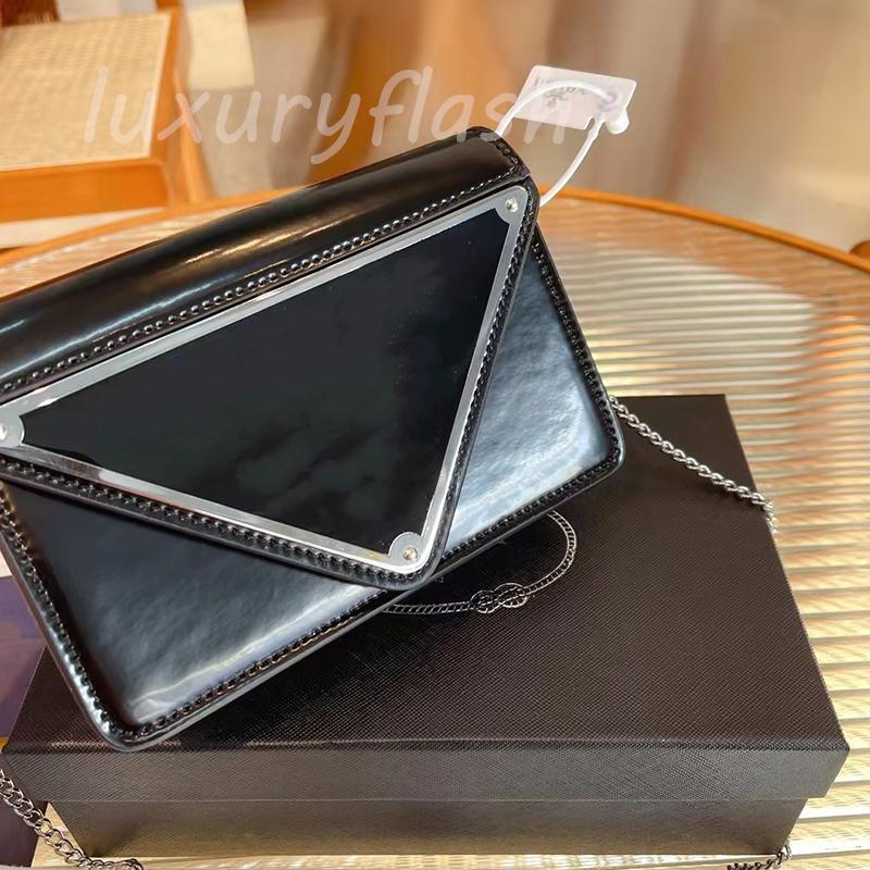 2022 Latest Women Designers Cross Body Big Triangle Logo Chain Bag Luxurys Fashion Shoulder Bags Leather All-match Small Square Purse, Customize
2022 Latest Women Designers Cross Body Big Triangle Logo Chain Bag Luxurys Fashion Shoulder Bags Leather All-match Small Square Purse, Customize