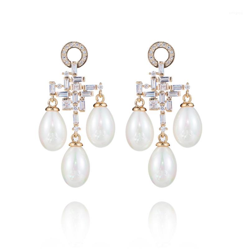 Dangle & Chandelier XIUMEIYIZU Clasical Pearl Drop Earring Elegant Shinning Pendant Paved Cubic Zirconia Earrings For Women Wedding Banquet1
Dangle & Chandelier XIUMEIYIZU Clasical Pearl Drop Earring Elegant Shinning Pendant Paved Cubic Zirconia Earrings For Women Wedding Banquet1