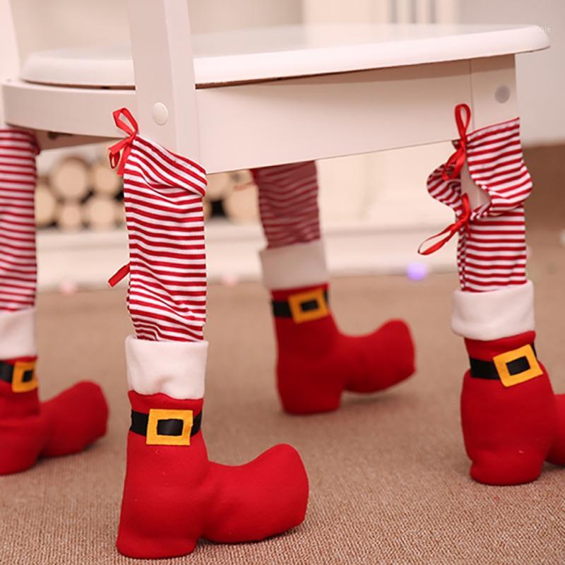 4Pcs Christmas Dining Table Chair Protective Cover Stool Legs Red Christmas Chair Cover Non-slip Cases Decoration1
4Pcs Christmas Dining Table Chair Protective Cover Stool Legs Red Christmas Chair Cover Non-slip Cases Decoration1