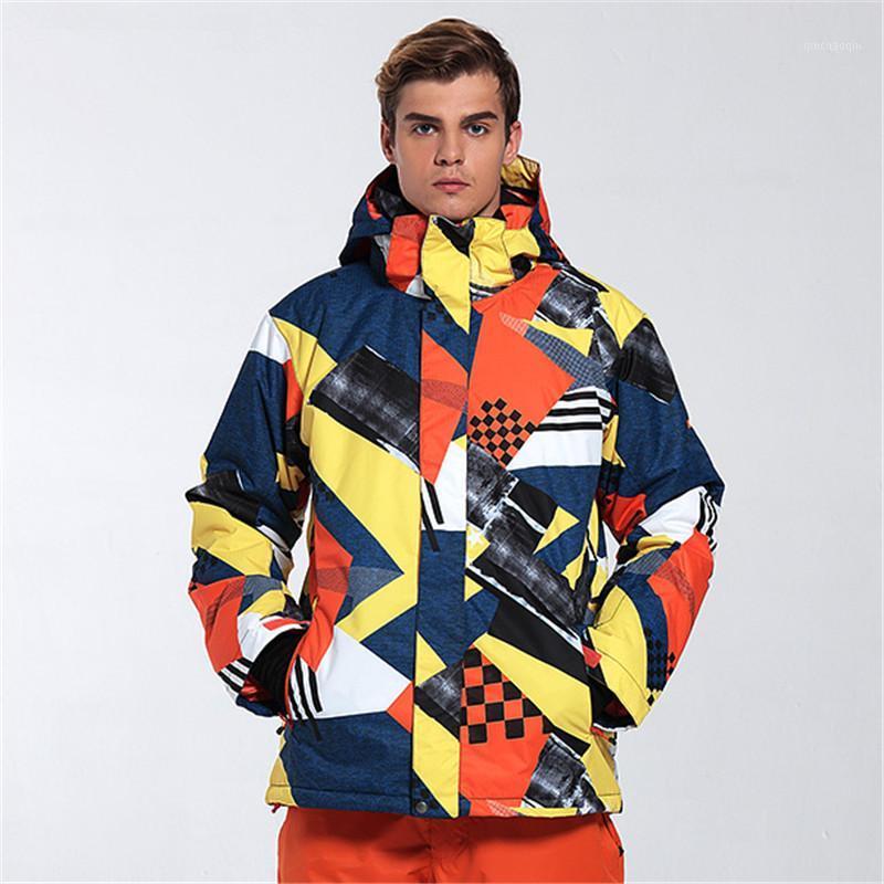 GSOU SNOW Men Windproof Waterproof Ski Jacket Coats Winter Warm Outdoor High Quality Sport Snow Skiing Snowboarding Clothing1, Color 1
GSOU SNOW Men Windproof Waterproof Ski Jacket Coats Winter Warm Outdoor High Quality Sport Snow Skiing Snowboarding Clothing1, Color 1
