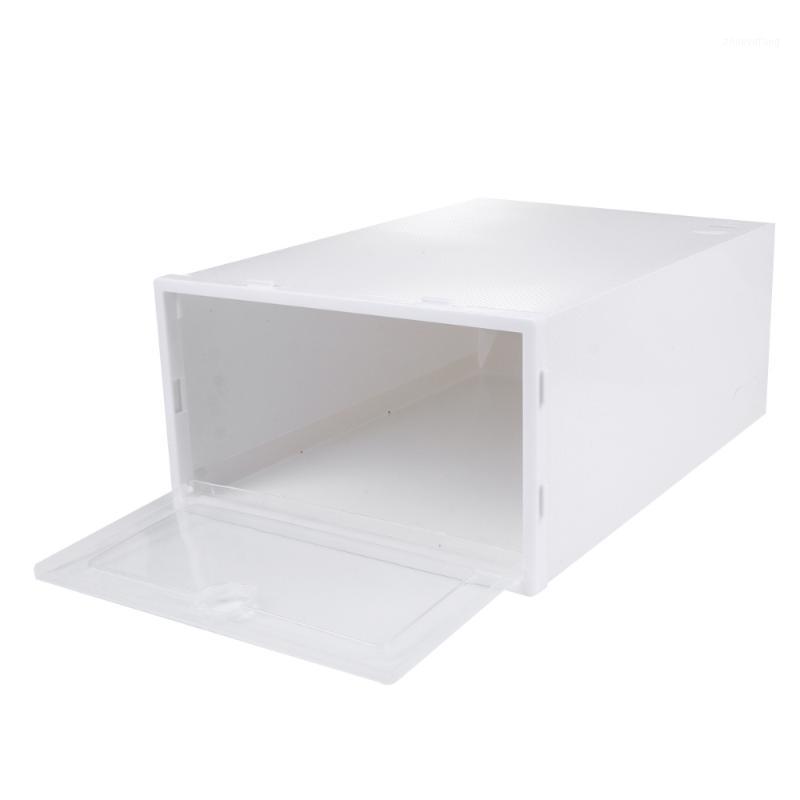 Clothing & Wardrobe Storage 6pcs Shoes Box Drawer Type Shoe Thicken Transparent Organizer Dust-proof Display (White, Random Frame Color)
Clothing & Wardrobe Storage 6pcs Shoes Box Drawer Type Shoe Thicken Transparent Organizer Dust-proof Display (White, Random Frame Color)