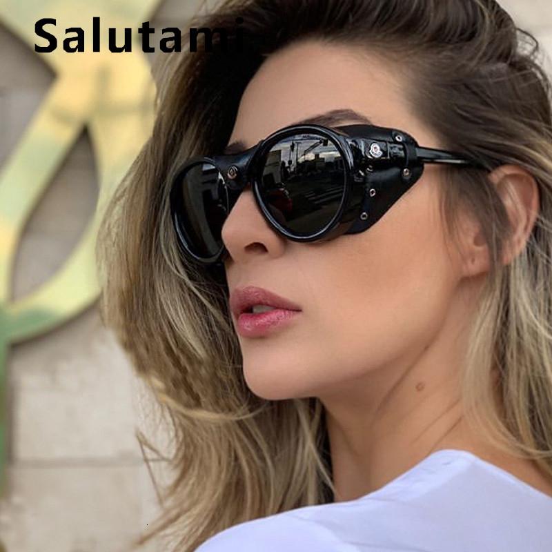 Unique Rivet Punk Polarized Sunglasses For Women 2020 Black Leather Frame Round Sun Glasses Female Hip Hop Shades
Unique Rivet Punk Polarized Sunglasses For Women 2020 Black Leather Frame Round Sun Glasses Female Hip Hop Shades