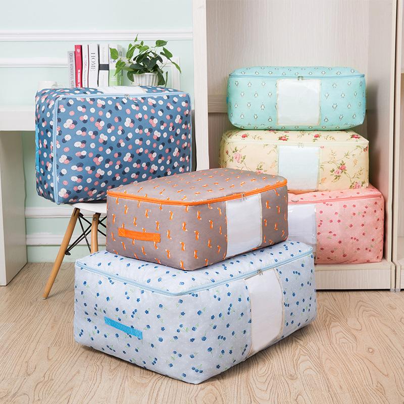 Thicken Oxford Cloth Storage Bag Closet Organizer Home Quilt Sock Storage Box With Window Foldable Tidy Case Toys Organizer Bag
Thicken Oxford Cloth Storage Bag Closet Organizer Home Quilt Sock Storage Box With Window Foldable Tidy Case Toys Organizer Bag