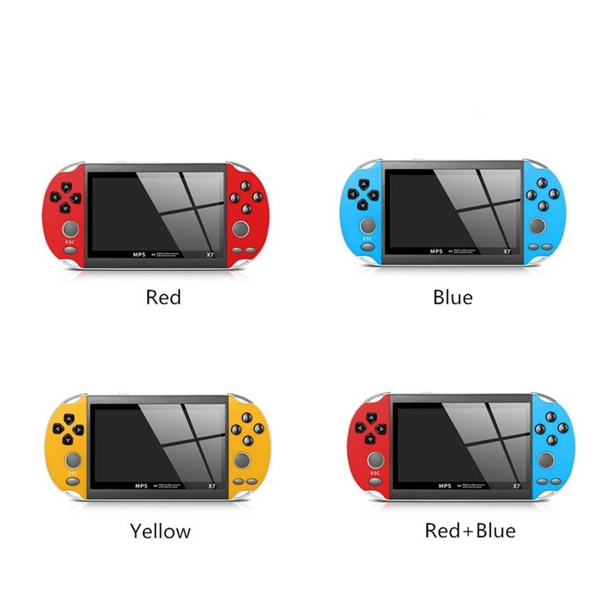 X7 Handheld Game Console 4.3 Inch Screen MP5 Player Video Games X7 Plus SUP Retro 8GB Support for TV Output Game Video Music Play E-book
X7 Handheld Game Console 4.3 Inch Screen MP5 Player Video Games X7 Plus SUP Retro 8GB Support for TV Output Game Video Music Play E-book