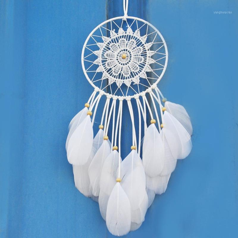 White Temperament Simple Dreamnet Hanger Dream Catchers Handmade Feather Dreamcatcher Circular Net For Car1
White Temperament Simple Dreamnet Hanger Dream Catchers Handmade Feather Dreamcatcher Circular Net For Car1