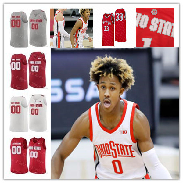 Custom 2021 Ohio State Buckeyes College Basketball OSU Jersey DAngelo Russell Duane Washington E.J. Liddell Justice Sueing Kyle Young 4XL, White
Custom 2021 Ohio State Buckeyes College Basketball OSU Jersey DAngelo Russell Duane Washington E.J. Liddell Justice Sueing Kyle Young 4XL, White