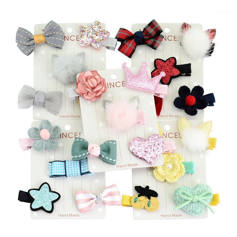 Hair Clips & Barrettes 5Pcs Set 5 Colors Children Baby Girl Toddler Ears Shape Clip Bow Flower Mini Party Star Kids Hairpins1
Hair Clips & Barrettes 5Pcs Set 5 Colors Children Baby Girl Toddler Ears Shape Clip Bow Flower Mini Party Star Kids Hairpins1