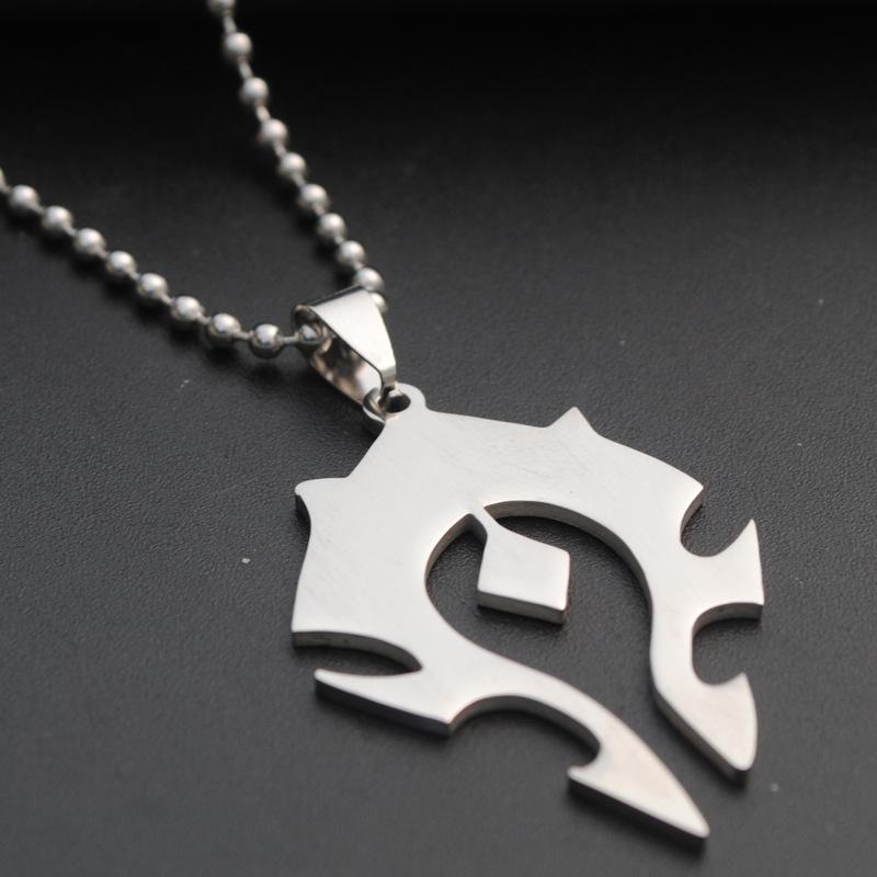 game logo symbol necklace men and women game player popular necklace stainless steel World tribal logo charm pendant
game logo symbol necklace men and women game player popular necklace stainless steel World tribal logo charm pendant
