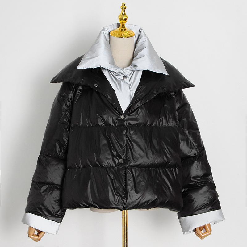 Plus Size Down Jacket Women Tops Casual Patchwork Short Jacket Winter Coat Female Harajuku Casual Vintage Black Woman Clothes
Plus Size Down Jacket Women Tops Casual Patchwork Short Jacket Winter Coat Female Harajuku Casual Vintage Black Woman Clothes