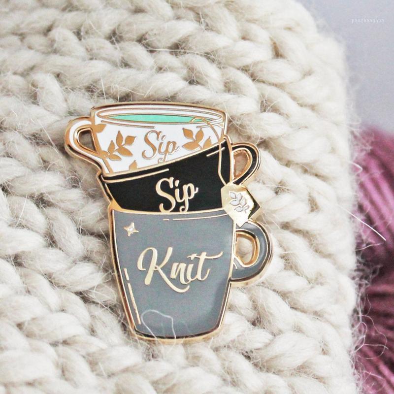 Pins, Brooches Sip Knit Weave Hard Enamel Pin Fashion Simplicity Stacked Cup Medal Brooch Craft Jewelry Knitters Flair Tea Enthusiast Gift, Gray
Pins, Brooches Sip Knit Weave Hard Enamel Pin Fashion Simplicity Stacked Cup Medal Brooch Craft Jewelry Knitters Flair Tea Enthusiast Gift, Gray