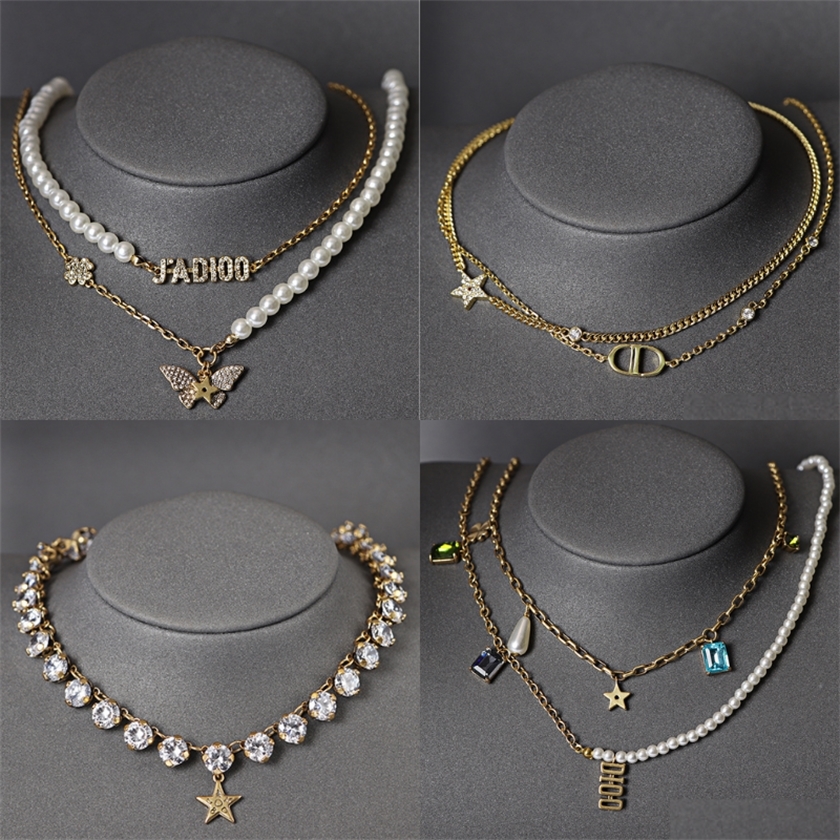 Selling Brand Retro Letter Necklaces, Wholesale Ladies Pearl Short Necklaces for Jewelry Sets 220214
Selling Brand Retro Letter Necklaces, Wholesale Ladies Pearl Short Necklaces for Jewelry Sets 220214