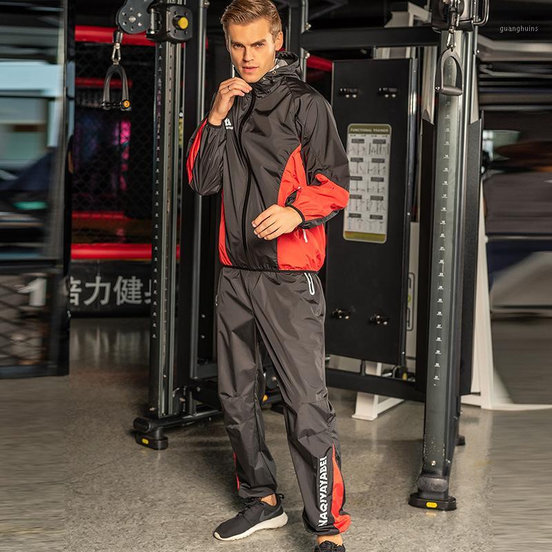 Women Men Heavy Duty Weight Lost Sportswear Gym Hoodies Zipper Coat+pants Two Pieces Sweating Sauna Suit Jogging Fitness Clothes1 Running Se, Red men
Women Men Heavy Duty Weight Lost Sportswear Gym Hoodies Zipper Coat+pants Two Pieces Sweating Sauna Suit Jogging Fitness Clothes1 Running Se, Red men