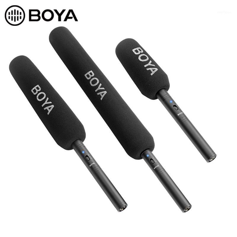 BOYA BY-PVM3000 3 Professional Shotgun Microphone Kit Supercardioid Directional Low Cut Filter 3-pin XLR Output for ENG Film Mic1
BOYA BY-PVM3000 3 Professional Shotgun Microphone Kit Supercardioid Directional Low Cut Filter 3-pin XLR Output for ENG Film Mic1