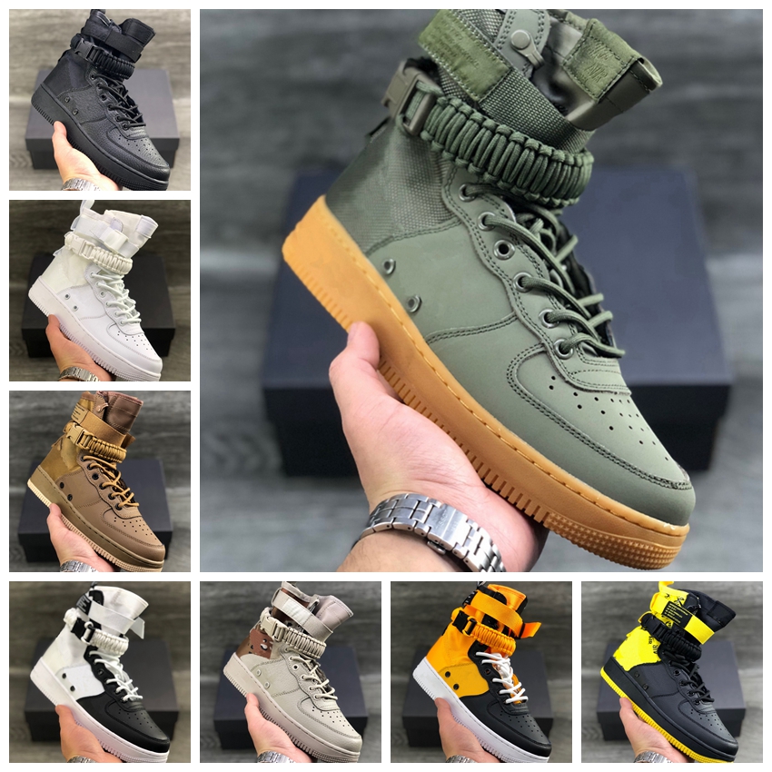 New Special Field Mid Mens Running Shoes SF 1s Triple Black Army Green Men Trainers Sport Sneakers Size 40-45, #9
New Special Field Mid Mens Running Shoes SF 1s Triple Black Army Green Men Trainers Sport Sneakers Size 40-45, #9
