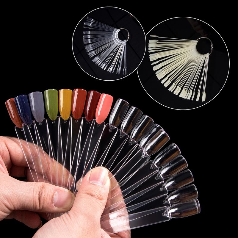 Mtssii Color Card False Nail Tips Fan Transparent White Fake Nail Tips Art Practice Display Design Tools, K0851
Mtssii Color Card False Nail Tips Fan Transparent White Fake Nail Tips Art Practice Display Design Tools, K0851