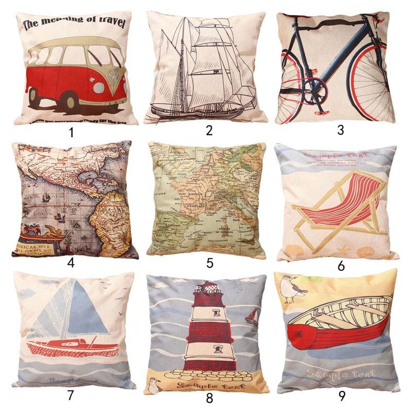 Map Boat Bicycle Printed Cotton Linen Pillow Case Bus Italy Style Cushion Cover Home Decorative Cushion Covers 43cmX43cm
Map Boat Bicycle Printed Cotton Linen Pillow Case Bus Italy Style Cushion Cover Home Decorative Cushion Covers 43cmX43cm