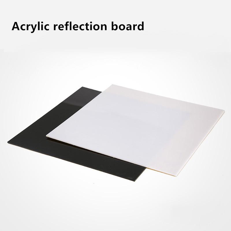 SANOTO 2pcs (1Black 1 white) photography background photo studio softbox backdrop professional lightbox Acrylic reflection board
SANOTO 2pcs (1Black 1 white) photography background photo studio softbox backdrop professional lightbox Acrylic reflection board