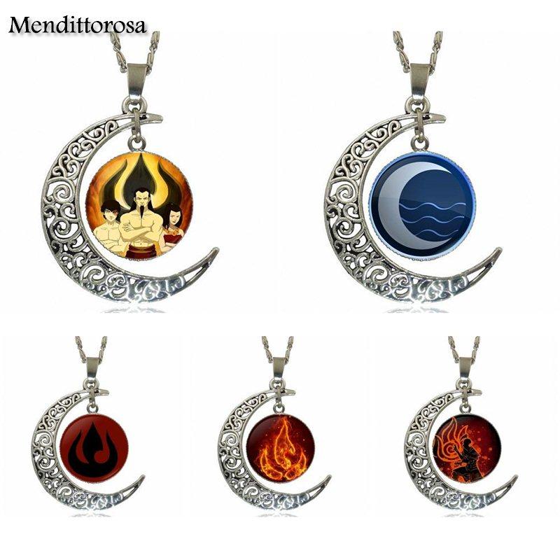 For Unisex Fashion Jewelry Vintage Glass Necklace With Crescent Moon The Last Airbender Fire Nation Emblem Aang Korra Zuko
For Unisex Fashion Jewelry Vintage Glass Necklace With Crescent Moon The Last Airbender Fire Nation Emblem Aang Korra Zuko