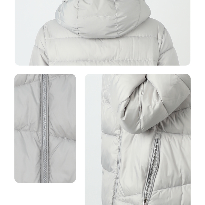 women's long down jacket parka outwear with hood quilted coat female plus size cotton quality warm clothes outwear 19-053/11153 201217