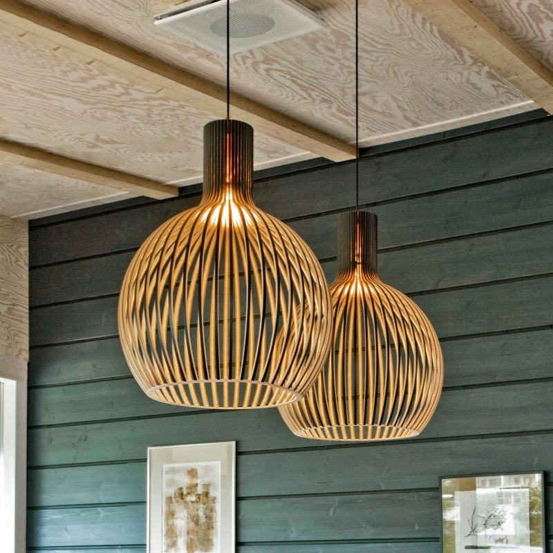 Modern Black Wood Birdcage E27 bulb Pendant light norbic home deco bamboo weaving wooden Pendant lamp
Modern Black Wood Birdcage E27 bulb Pendant light norbic home deco bamboo weaving wooden Pendant lamp