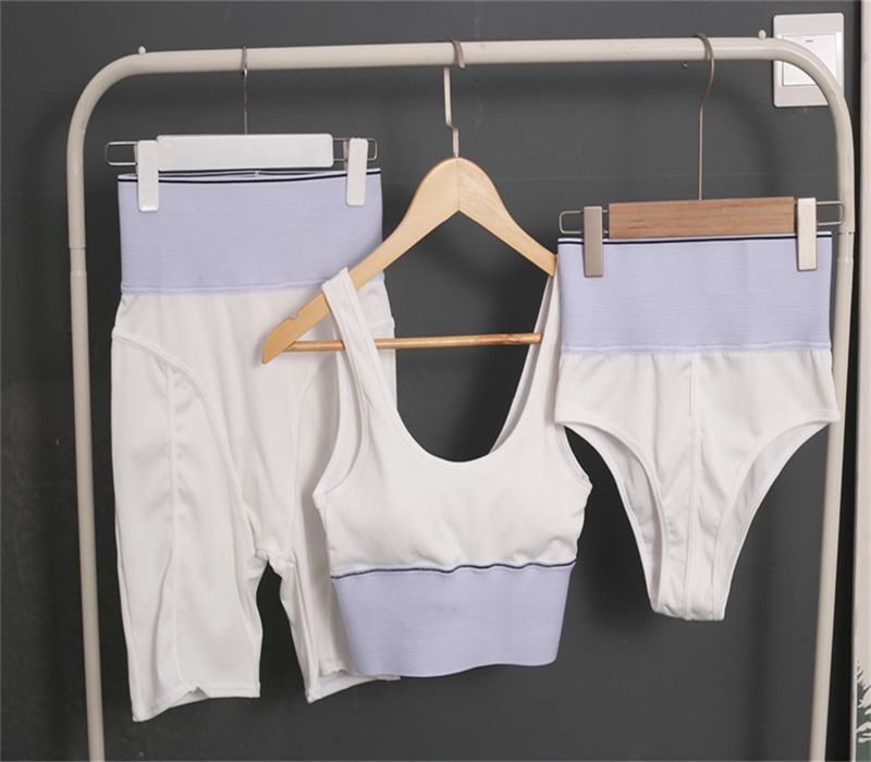 New Yoga Tracksuits Activewear Set A Letter Belt Sports Bra Fit Halter Vest + High Waist Belted Shorts Three-Piece Sets, Extra shipping cost
New Yoga Tracksuits Activewear Set A Letter Belt Sports Bra Fit Halter Vest + High Waist Belted Shorts Three-Piece Sets, Extra shipping cost