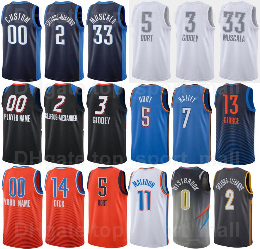 Basketball Screen Printed 75th Anniversary Jeremiah Robinson-Earl Jersey 50 Josh Giddey 3 Luguentz Dort 5 Darius Bazley 7 Shai Gilgeous-Alexander 2 Mike Muscala 33, 75th blue
Basketball Screen Printed 75th Anniversary Jeremiah Robinson-Earl Jersey 50 Josh Giddey 3 Luguentz Dort 5 Darius Bazley 7 Shai Gilgeous-Alexander 2 Mike Muscala 33, 75th blue