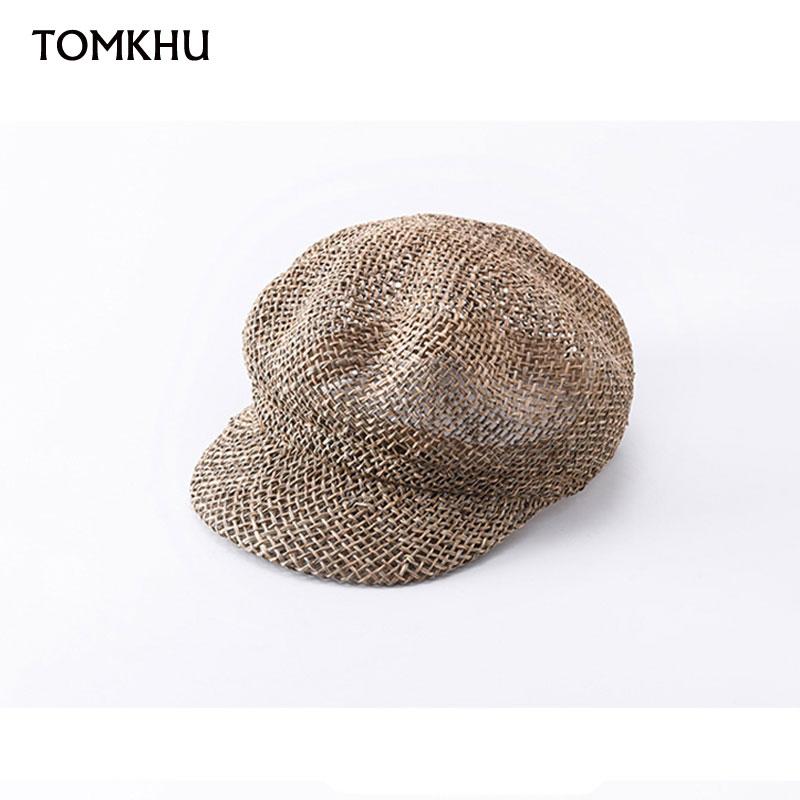 TOMKHU New Straw Sun Hats Newsboy Cap Women Baker Boy Hat Female Khaki British Style Retro Designer Brand Summer Octagonal Cap, Primary color
TOMKHU New Straw Sun Hats Newsboy Cap Women Baker Boy Hat Female Khaki British Style Retro Designer Brand Summer Octagonal Cap, Primary color