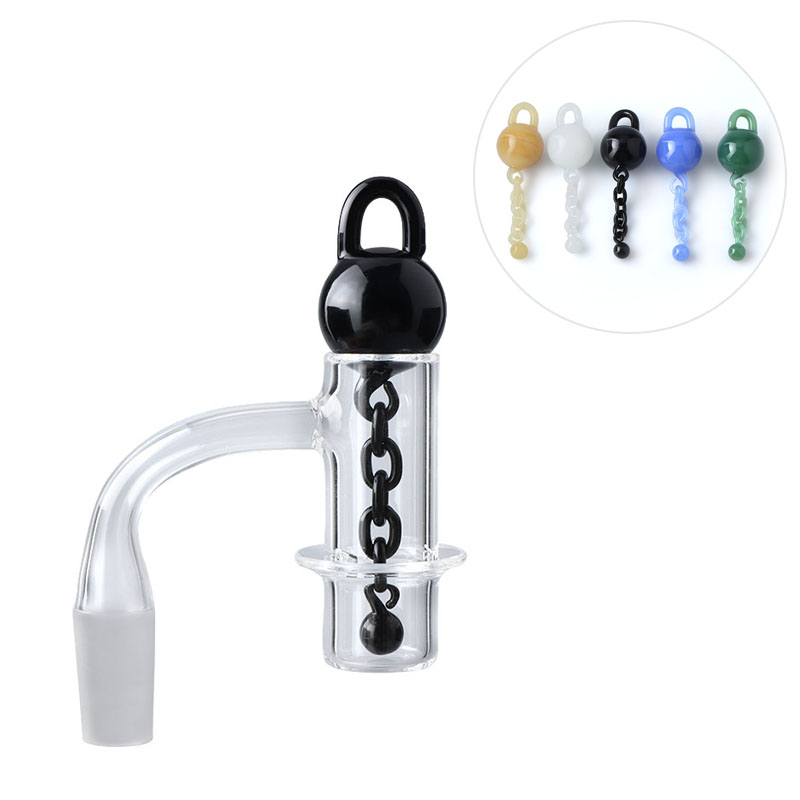 Regular Weld Quartz Blender Banger Beveled Edge Smoking Nails With Glass Terp Chains 10mm 14mm 18mm Male Female Frosted Joint For Dab Rig Glass Bongs
Regular Weld Quartz Blender Banger Beveled Edge Smoking Nails With Glass Terp Chains 10mm 14mm 18mm Male Female Frosted Joint For Dab Rig Glass Bongs