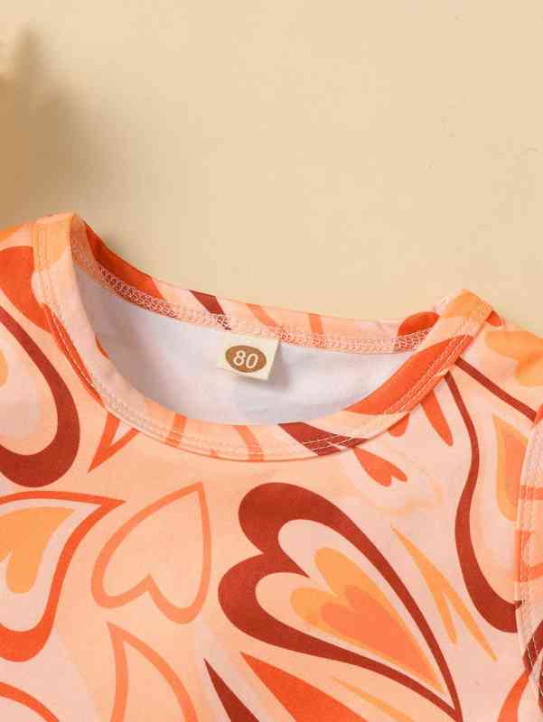 Baby Heart Print Tank Top SHE