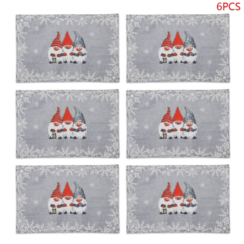 6pcs Gnome Swedish Tomte Doll Christmas Placemats Table Mats Heat Resistant Kitchen Tablemats Kids Dining Home Decoration C0116
6pcs Gnome Swedish Tomte Doll Christmas Placemats Table Mats Heat Resistant Kitchen Tablemats Kids Dining Home Decoration C0116