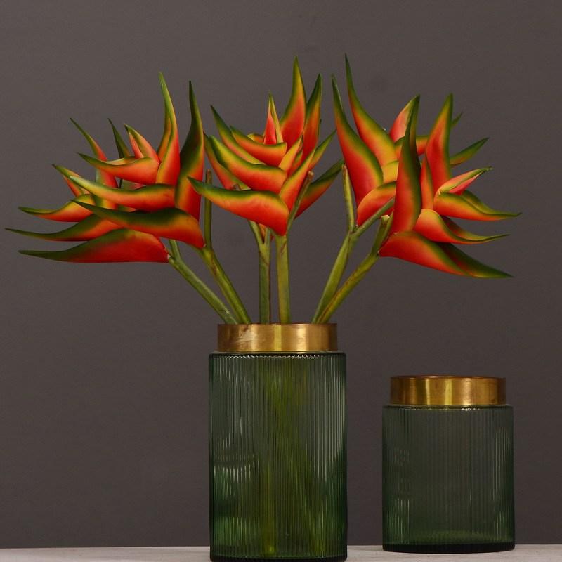 2PCS Artificial Bird of Paradise Flower Office Living Room Green Plant Large Ornaments Wedding Road Guide Wedding Decor, Orange
2PCS Artificial Bird of Paradise Flower Office Living Room Green Plant Large Ornaments Wedding Road Guide Wedding Decor, Orange