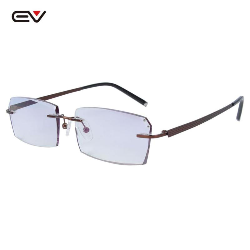 Men's Rimless Eyeglasses Frames 53MM Diamond Trimming Anti Blue Rays Lens Computer Glasses Optical Myopia Eyewear For Men EV1566
Men's Rimless Eyeglasses Frames 53MM Diamond Trimming Anti Blue Rays Lens Computer Glasses Optical Myopia Eyewear For Men EV1566