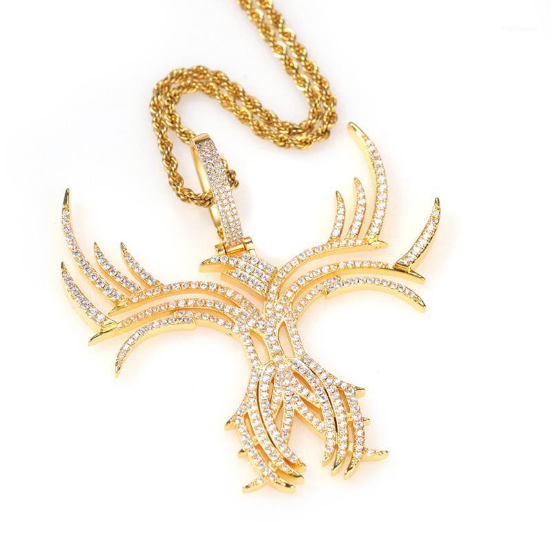 Hip Hop Iced Out Cubic Zircon Skeleton Butterfly Pendant Tennis Chain Necklace Gold Silver Color Men Women Fashion Jewelry1
Hip Hop Iced Out Cubic Zircon Skeleton Butterfly Pendant Tennis Chain Necklace Gold Silver Color Men Women Fashion Jewelry1
