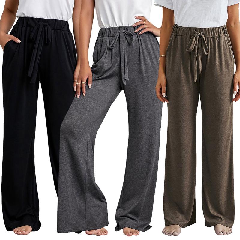Women' Solid Color High Waist Cotton Pants Loose Straight Pocket Casual Trouser Female Solid Wide Leg Pants Straight, Black
Women' Solid Color High Waist Cotton Pants Loose Straight Pocket Casual Trouser Female Solid Wide Leg Pants Straight, Black