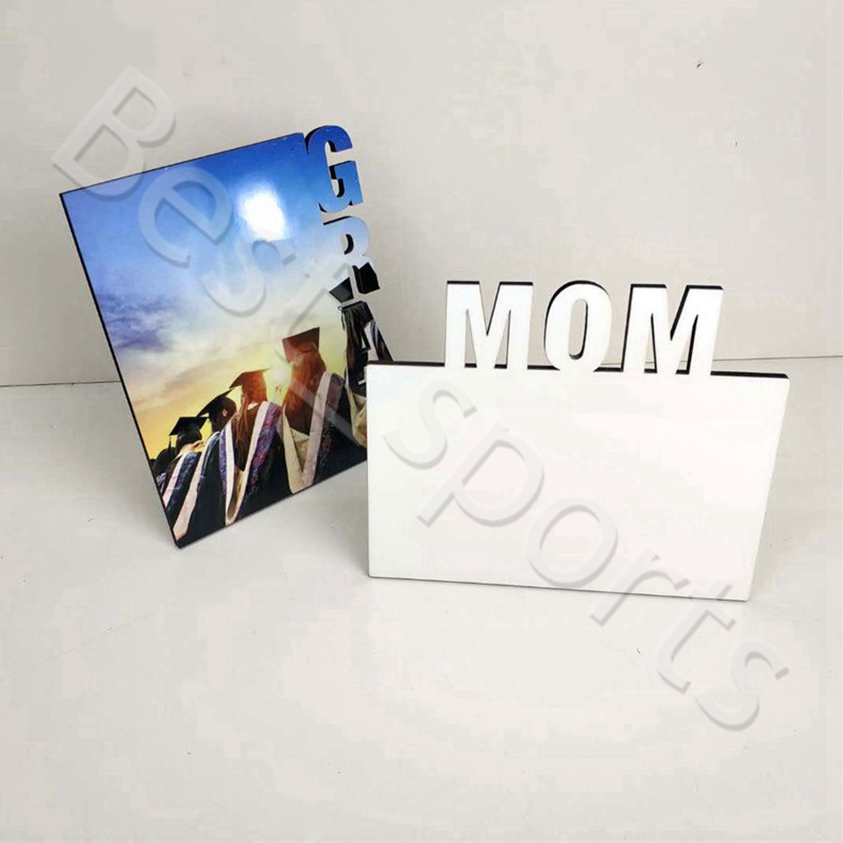 Blank Sublimation Frames Wooden Thermal Transfer Phase Plate MOM Personalized Gift Frames Mother's Day Festival Frame CYZ2976
Blank Sublimation Frames Wooden Thermal Transfer Phase Plate MOM Personalized Gift Frames Mother's Day Festival Frame CYZ2976