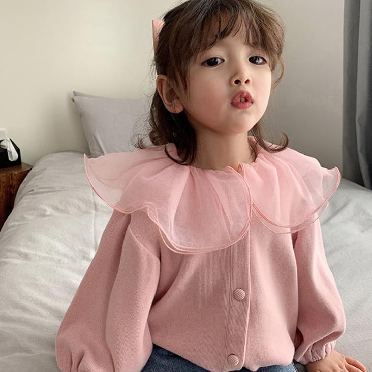 Retail 2020 Cotton Mesh Collar Coat For baby Girls, Children Fashion Cute Outwear 2-7T, Gray
Retail 2020 Cotton Mesh Collar Coat For baby Girls, Children Fashion Cute Outwear 2-7T, Gray
