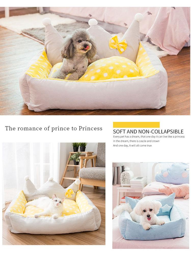 Four seasons universal removable and washable cat litter, dog bed, cat bed, warm cushion, small and large dog pet supplies, Blue
Four seasons universal removable and washable cat litter, dog bed, cat bed, warm cushion, small and large dog pet supplies, Blue