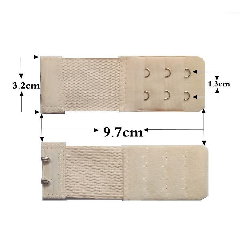 Women Bra Extender 3 Rows 2 Hooks Elastic Adjustable Lengthen Clasp for Underwear TUE881, White
Women Bra Extender 3 Rows 2 Hooks Elastic Adjustable Lengthen Clasp for Underwear TUE881, White