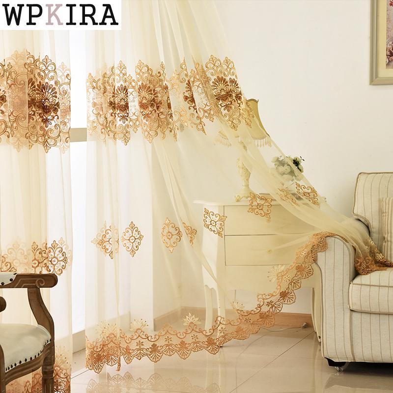 Luxury Blackout Curtains For Living Room Flowers embroidery curtains for bedroom windows fabric blinds tulle 160&30, Beige tulle
Luxury Blackout Curtains For Living Room Flowers embroidery curtains for bedroom windows fabric blinds tulle 160&30, Beige tulle